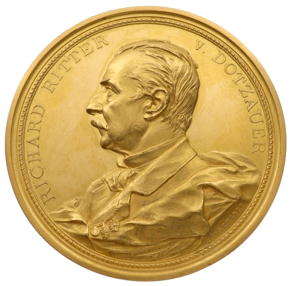 Medaile Richard Dotzauer, 1880 (13.1. 18:00)
